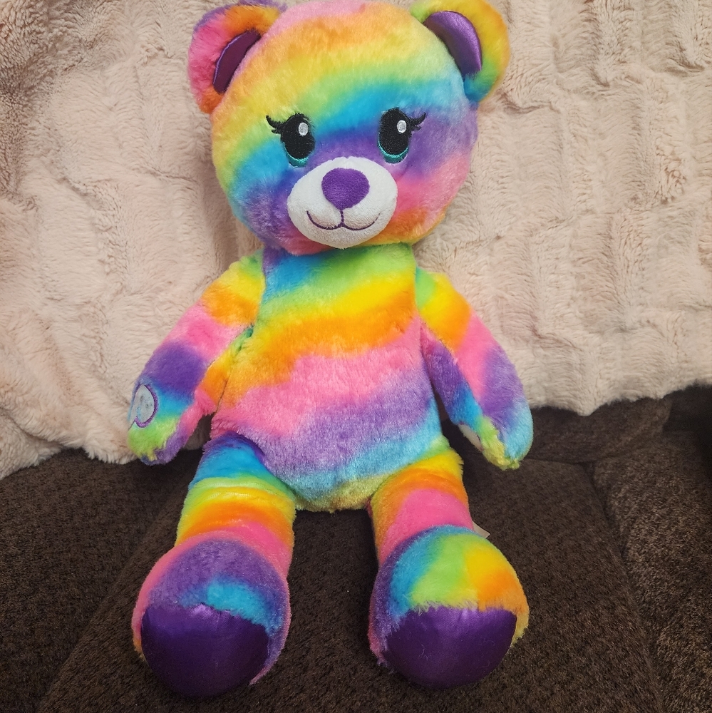 Rainbow Bear Build a Bear